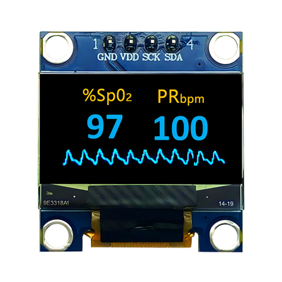 0.96 polegadas OLED Display Board Module 12864 128X64 IIC I2C Driver 4 Pins Para Raspberry Pi Arduino
