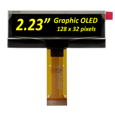 2.23 polegadas OLED Display Module 128 * 32 Dot Matrix PMOLED Screen SSD1305 Driver 24Pin