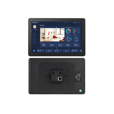 Tablet Android Smart Home de 10,1 polegadas montado na parede com LED para portas inteligentes