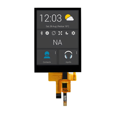 2Display IPS TFT de 0,8 polegadas com ligação óptica de 400 nits Interface SPI IIC