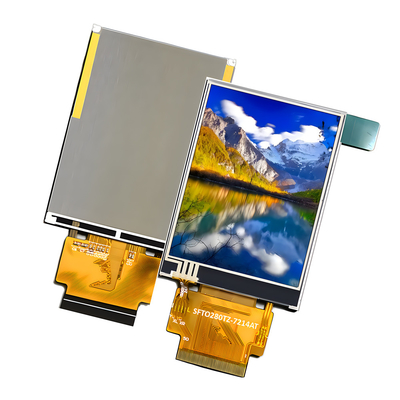 Luz solar legível 2,8 polegadas IPS TFT LCD com resistente touchscreen 240 X 320 pontos