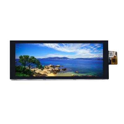 Alto brilho 800nits 6,86 polegadas IPS TFT LCD Display 1280*480 pontos MIPI Interface com CTP