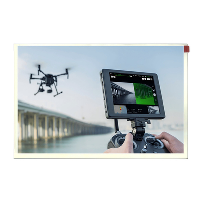 Grade Automotive 8 polegadas TFT LCD IPS Display Alta Resolução FHD TFT touch screen