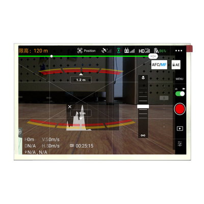 Grade Automotive 8 polegadas TFT LCD IPS Display Alta Resolução FHD TFT touch screen