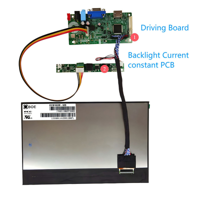 8 polegadas Alto brilho 1200nits TFT LCD Display FHD 1920 X 1200 pontos LVDS Interface