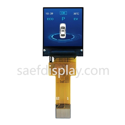 Pequena tela TFT LCD 0,85 polegadas 128 * 128 pixels Interface SPI Todos os ângulos de visão