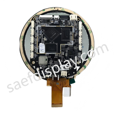3.4 polegadas TFT LCD Rondão Monitor de Mídia Publicitária Com Android RK3566