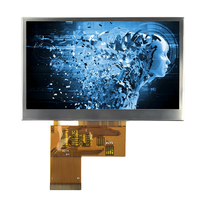 4.3 polegadas Alto brilho 1000nits TFT LCD Modulo 480x272 Resolução e touch screen opcional