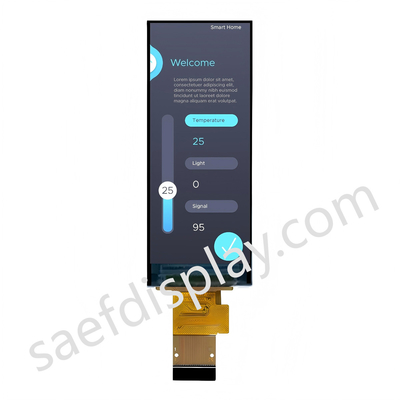 2.2-inch IPS TFT LCD Display 200x480 Resolução MIPI Interface 500 Nits Brilho para visuais claros
