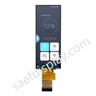 2.2-inch IPS TFT LCD Display 200x480 Resolução MIPI Interface 500 Nits Brilho para visuais claros