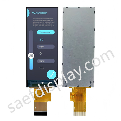 2.2-inch IPS TFT LCD Display 200x480 Resolução MIPI Interface 500 Nits Brilho para visuais claros