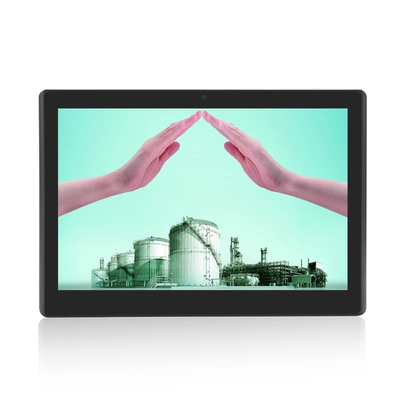 18.5 polegadas Android touch screen monitor KR3568 IPS Display Sem câmera Vesa Mural montado com POE RJ45 Port