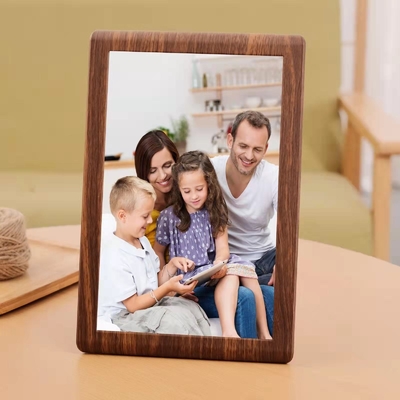 10.1 polegadas Smart WiFi Digital Photo Frame HD IPS LCD 1280x800 Resolução 16GB Armazenamento Música Plástico Cloud Compartilhar Via Frameo App