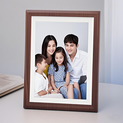 10.1 polegadas Smart WiFi Digital Photo Frame HD IPS LCD 1280x800 Resolução 16GB Armazenamento Música Plástico Cloud Compartilhar Via Frameo App