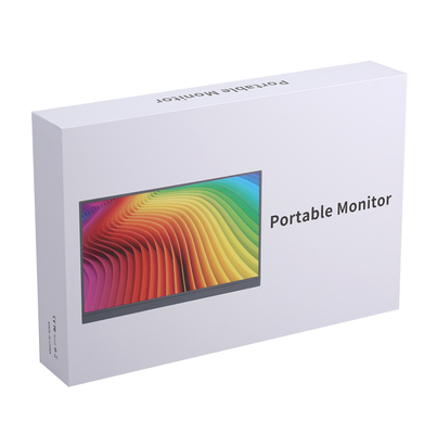 13Monitor portátil de tela sensível ao toque de.3 polegadas, monitor portátil de jogos USB C com suporte de desktop para computador portátil