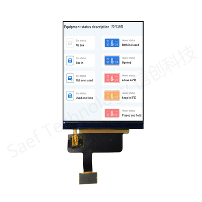 Alto brilho 2,8 polegadas TFT LCD Modulo 480x640 RGB Interface Display Fast Shipping EUA Conformidade REACH RoHS Compliant
