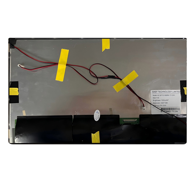 Exibição LCD TFT industrial de 15,6" - 1500nits Legível à luz solar, FHD, -30°C a 85°C, LVDS