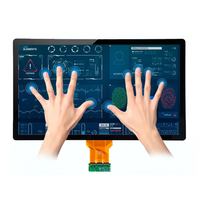23.8" Industrial TFT LCD Display FHD 1080p LVDS Interface Ângulo de visão largo Baixo reflexo 350 cd/m2 Brilho Certificado UE/EUA