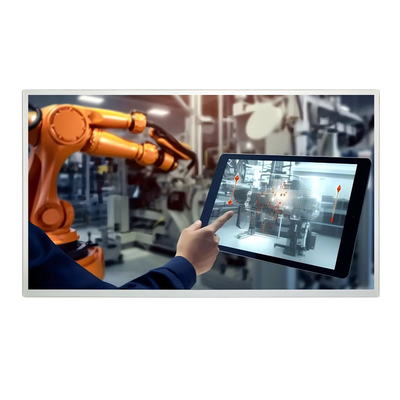 Tela TFT Industrial FHD de 15,6" Ampla Faixa de Temperatura Compatível com RoHS Para os Mercados da Europa e EUA 500 cd/m2 Painel Tátil Capacitivo
