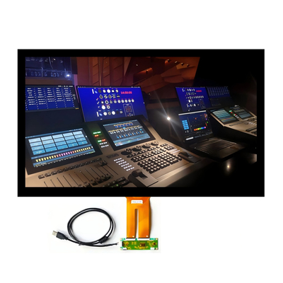 LCD TFT industrial de 21,5 polegadas, 1000 nits, alto brilho, FHD 1080p, ampla temperatura, USB Touch, RoHS certificado SFHD2150A01PT-H20%2