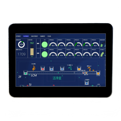 Computador com display TFT Android industrial de 7" Quad-Core RK3566 800 nits de brilho Ampla temperatura 4G/WiFi Dureza da superfície ≥6H