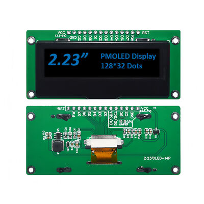 128x32 pontos OLED Modulo de Display Gráfico de 2,23 polegadas Interface SPI