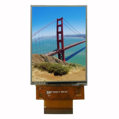 TFT LCD de tela sensível ao toque 2.8 polegadas 12 O' Clock 240*320 Pixels Interface RGB&MCU