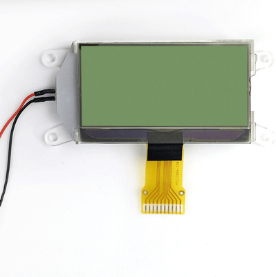 Display LCD gráfico COG padrão 128X64 Dots Matrix ST7565 SPI STN modo amarelo verde