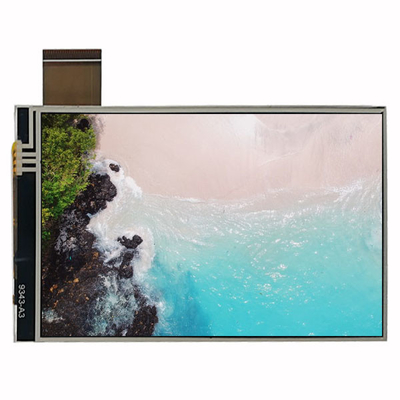 480x800 exposição IPS do módulo de TFT LCD de 4 polegadas com toque da relação RTP do RGB