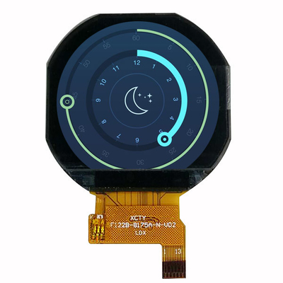 Exposição circular pequena do LCD, relação redonda de Spi MCU do módulo do LCD 1,22 polegadas