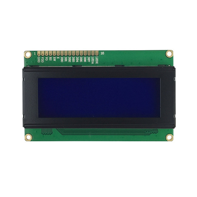 20x4 o caráter monocromático LCD indica o negativo azul do MPU STN do Pin 8bit de LCM 16