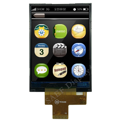 Exibição TFT Industrial de 2,4 polegadas ST7789V SPI 240x320 Retrato Para Equipamento e Instrumento de Teste