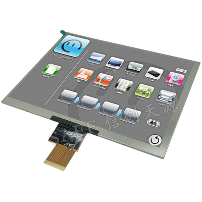 LVDS Interface 8 "Inch IPS TFT LCD Modulo 1024x768 Resolução Ângulo de visão completo