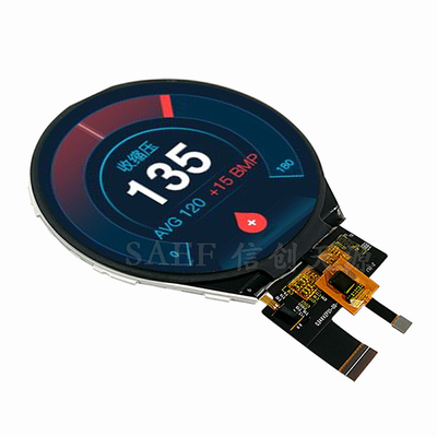 Módulo 3,4" da exposição de TFT LCD relação completa redonda do ângulo de visão MIPI da forma 800x800 IPS com o módulo da exposição do CTP TFT LCD