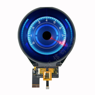 exposição circular de 800x800 IPS LCD, círculo TFT LCD 3,4" relação de MIPI com CTP