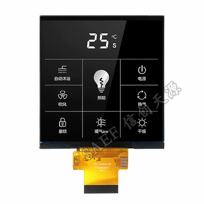 4" exposição do LCD do quadrado do RGB e do SPI, módulo 480X480 Dots Resolution Display do tela táctil de TFT