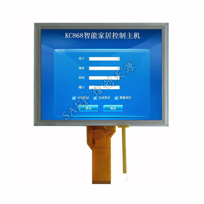 8" o tela táctil industrial RGB de 800x600 LCD conectam Pin 50