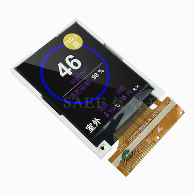 1.77 polegadas LCD TFT com 4 fios Resistivo touch screen 128x160 SPI Interface driver ILI9163C Compacto display incorporado