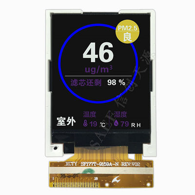 1.77 polegadas LCD TFT com 4 fios Resistivo touch screen 128x160 SPI Interface driver ILI9163C Compacto display incorporado