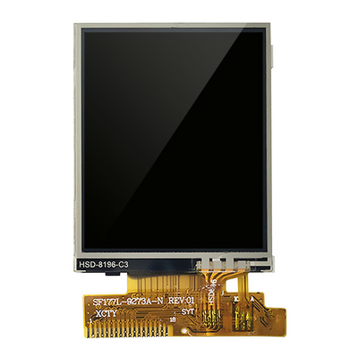 1.77" LCD touch screen display 128x160 TN Panel para dispositivos inteligentes tela frontal