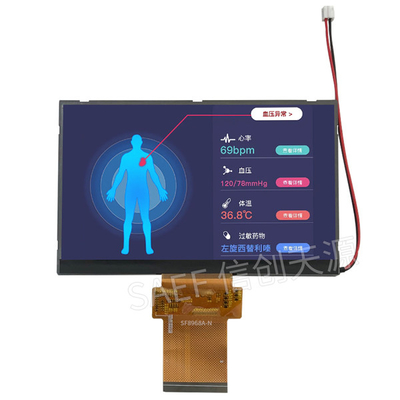 Pin 5,7" do LCD TFT 60 do tela táctil da paisagem de FHD relação da polegada LVDS