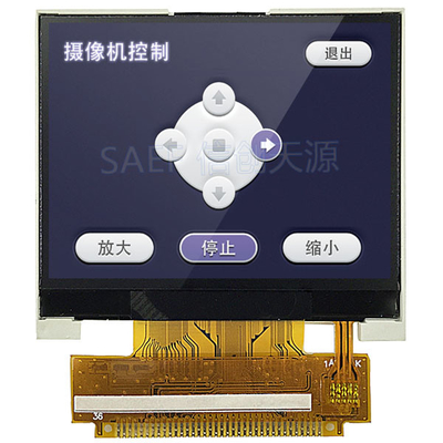tela táctil médico de 320x240 LCD pinos da relação 36 de 2,3 polegadas ILI9342C MCU 8bits
