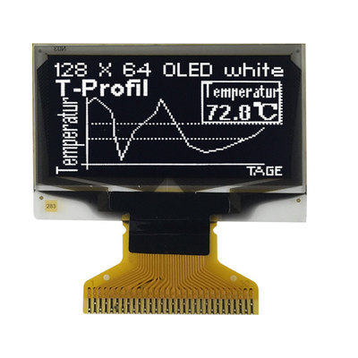 Exposição passiva OLED 128x64 gráficos SSD1306 Front Screen branco de 0,96 polegadas