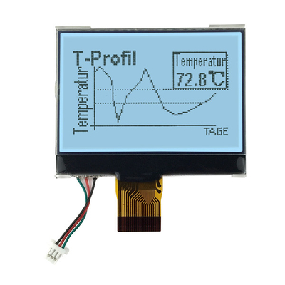 relação 8080 gráfica do módulo 6800 da exposição de 160x96 FSTN LCD com o luminoso branco do diodo emissor de luz
