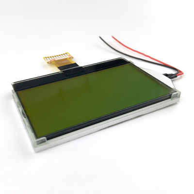 10 módulo gráfico do LCD da RODA DENTEADA do LCD 128x64 dos pinos com o luminoso verde do diodo emissor de luz