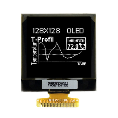 1.5 polegadas Gráfico 128x128 OLED Display, 1.5 polegadas OLED Modulo Monocromo Branco Bule Cor