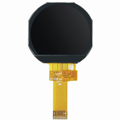 1,22 de” telas 240x204 TFT LCD pontilham a tela completa de TFT LCD da relação de SPI do ângulo de visão do IPS da forma redonda