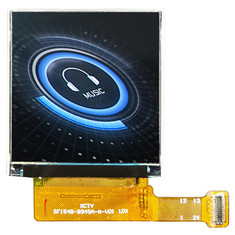 Polegada 240x240 IPS LCD TFT do quadrado 1,54” com o ODM do OEM do tela táctil
