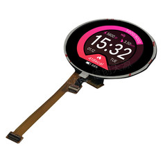 Tela táctil circular 1,3" do IPS TFT LCD relação da polegada 240x240 ST7789V SPI