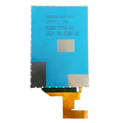 visualização ótica de tela táctil de 480x640 VGA TFT LCD 2,88 polegadas com os 2 pinos da relação 21 da pista MIPI